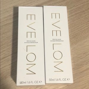 Two eve lom rescue mask 50ml/1.6oz